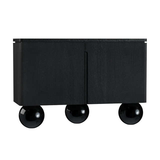 Olbia Commode, Travertine, Memphis, France, Le Berre Vevaud — Descargar