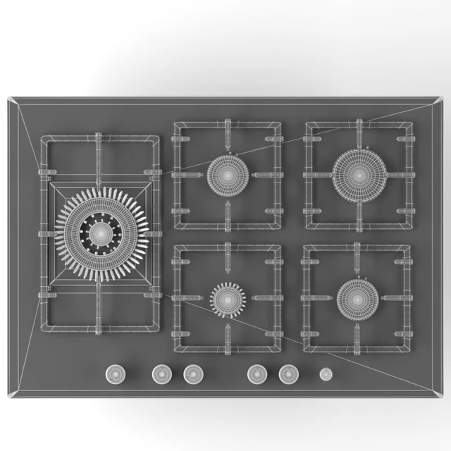 Built-in gas cooktop Bosch PPS816M91E — Descargar