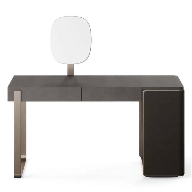 Fendi Icon Lady Desk with Mirror ( Charcoal Fiddleback Sycamore ) — Скачать