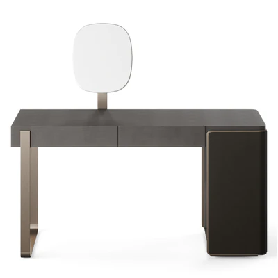 Fendi Icon Lady Desk with Mirror ( Charcoal Fiddleback Sycamore ) — Вид 3