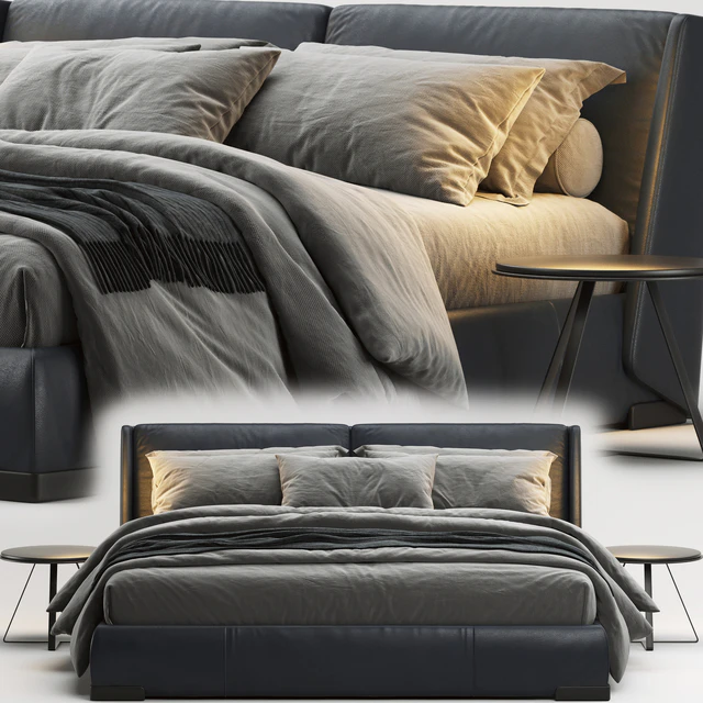 Natuzzi Fenice Bed — Descargar