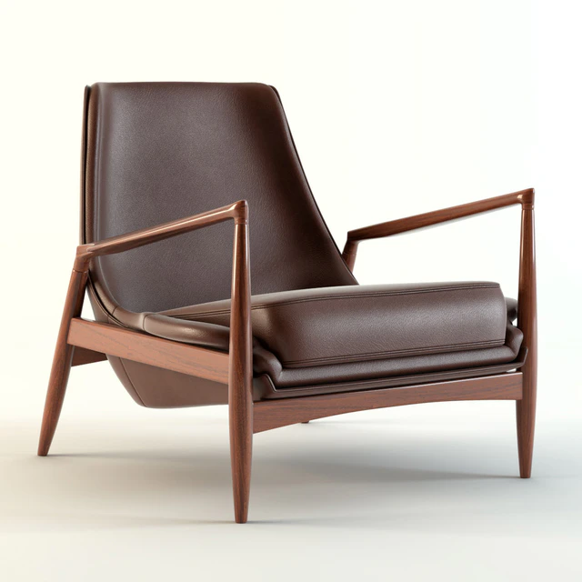 Ib Kofod Larsen Low Back Seal Chair OPE Möbler — Download