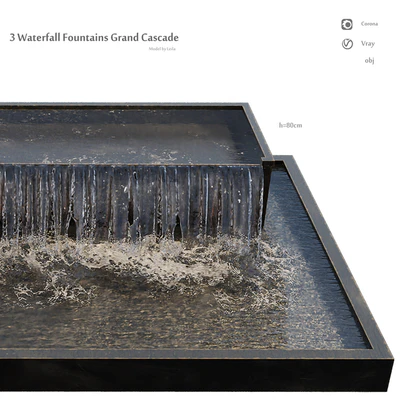 Waterfall fountains Grand Cascade — Вид 4