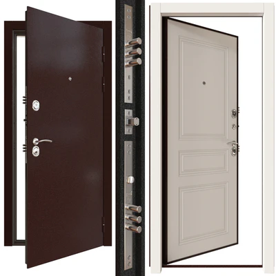 Metal entrance door — Ver 1
