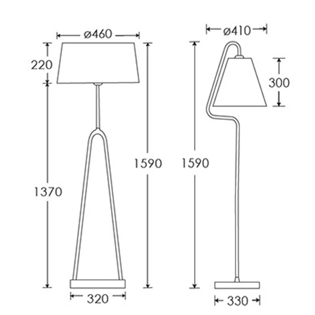 COUPOLE & ALFA floor lamp — Descargar