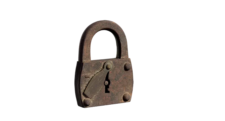 rusty metal lock 002 — Descargar