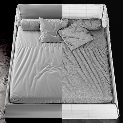 Bed GAMMA SUITE NIGHT — Ver 2