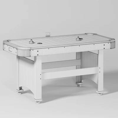 Hathaway Face-Off 5 ft. Air Hockey Table with Electronic Scoring — Ver 2