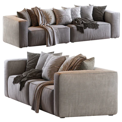 Мello Taos Brown Right Arm Corner Sectional — Вид 1