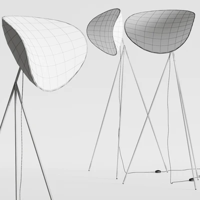 Hind Rabii Infinity Floor Lamp — Ver 3