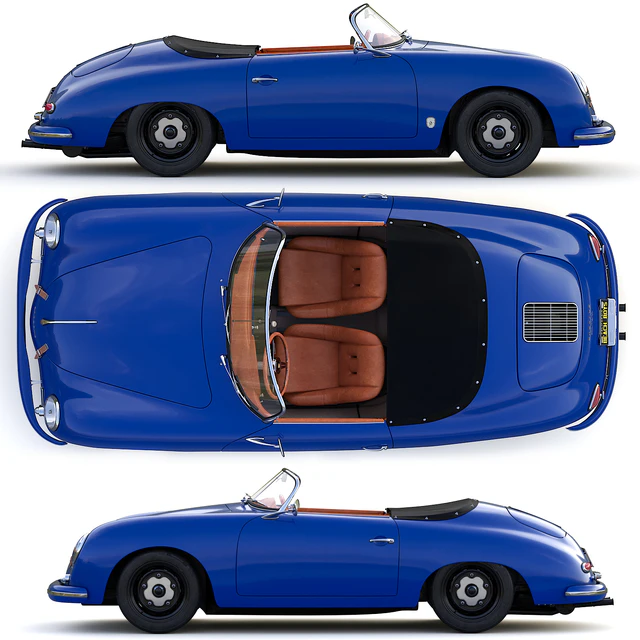 Porsche 356 A Speedster 1956 — Descargar