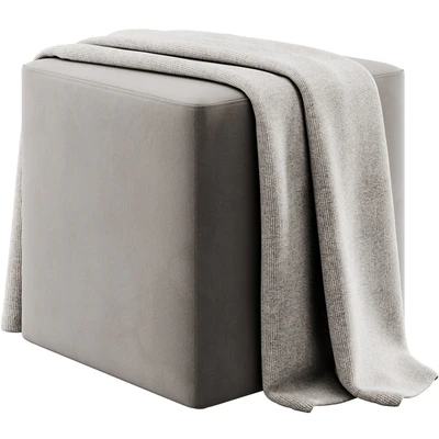 Square pouffe by Irocodesign — Ver 2