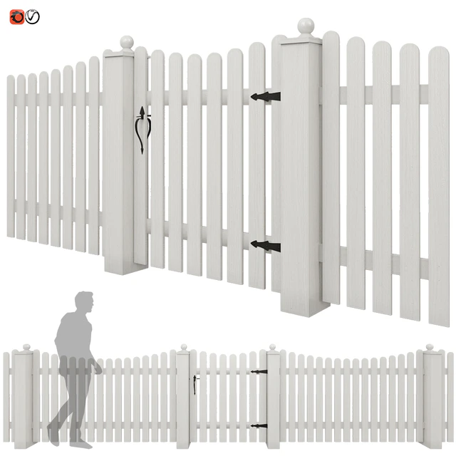 White picket fence 05 — Descargar
