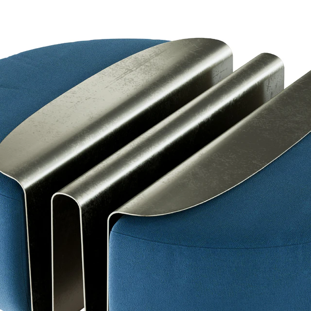 Natuzzi WAVE Pouf — Descargar