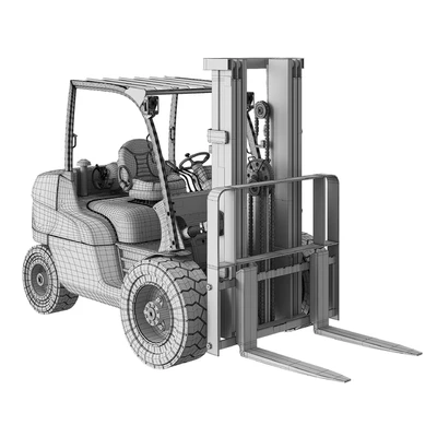 CAT Forklift, Manual Loader and Warehouse Carts Kit — Вид 4