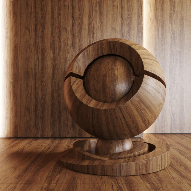 Material wood Egger Oak Charleston dark brown — Descargar