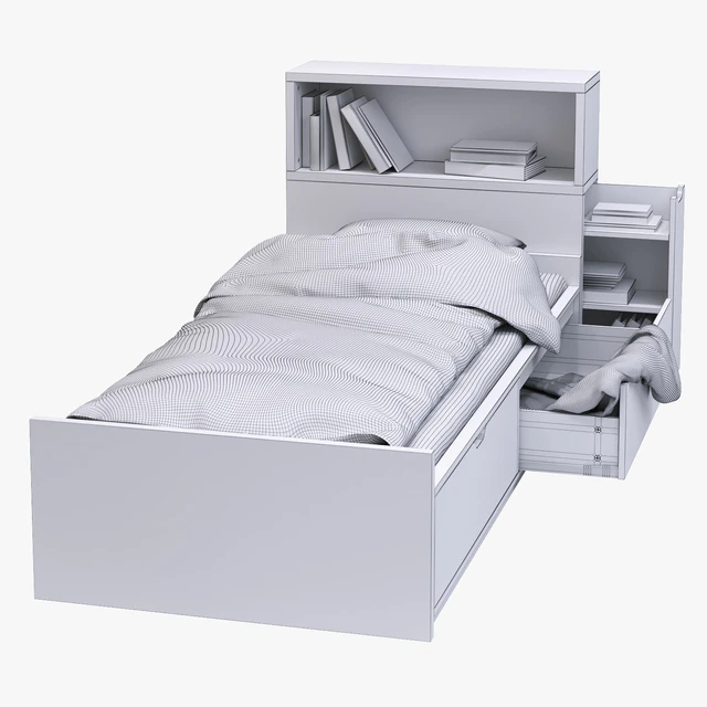 IKEA FLAXA (bed and headboard) — Download