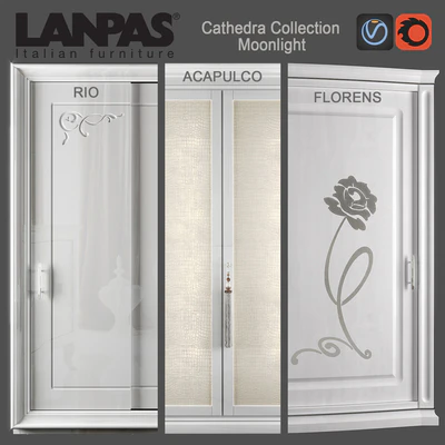 3 Шкафа Lanpas Cathedra — Вид 1