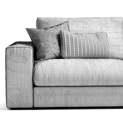 Grande plain sofa — Ver 3