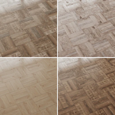 Wood floor Pine Oak Set 3 — Вид 3