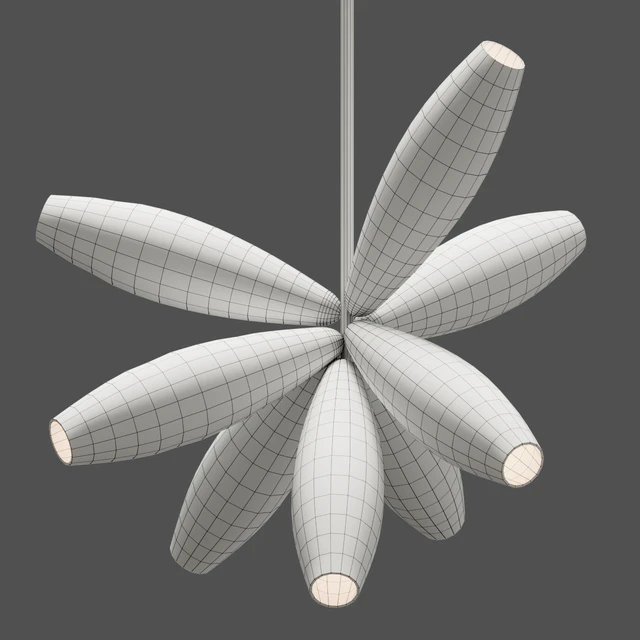 Gem Cluster Chandelier 09 Transparent by Giopato & Coombes — Descargar