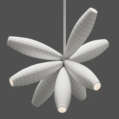 Gem Cluster Chandelier 09 Transparent by Giopato & Coombes — Ver 2