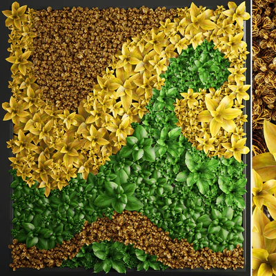 Vertical garden 5. Вертикальный сад, фитостена, фитомодуль, озеленение, зеленая картина, куст, настенный декор, эко дизайн — Вид 1