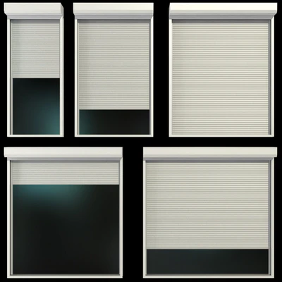 Stained glass windows with shutters — скачать