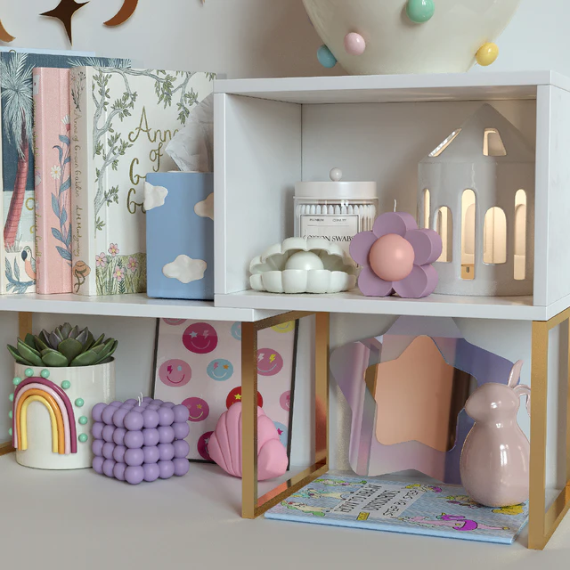 Girl pink decor set — Скачать
