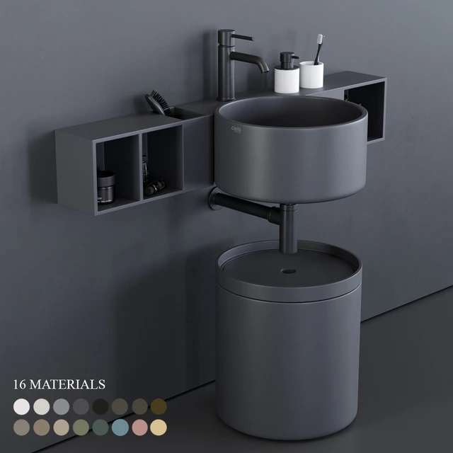 Ceramica Cielo Sella Washbasin — Descargar