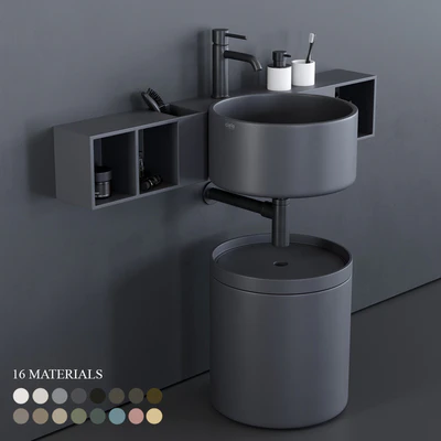 Ceramica Cielo Sella Washbasin — Ver 1