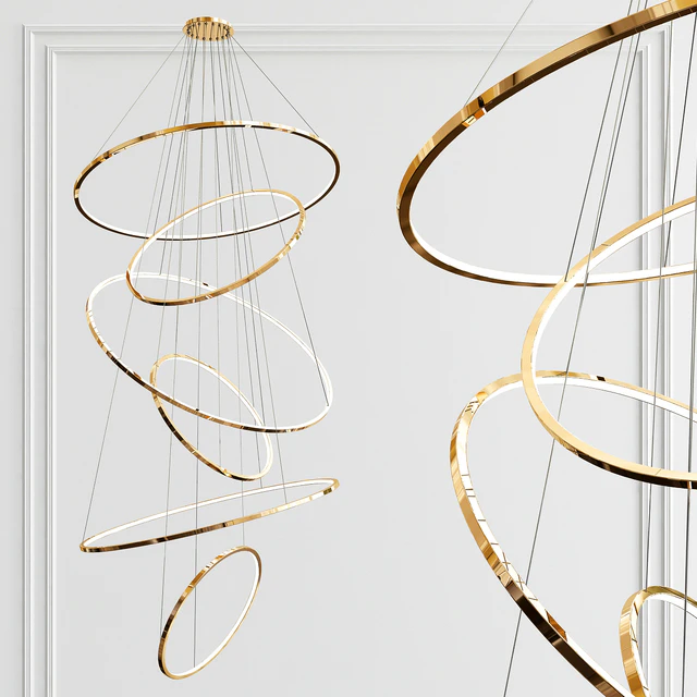 Lohja Large Ring Chandelier — Descargar