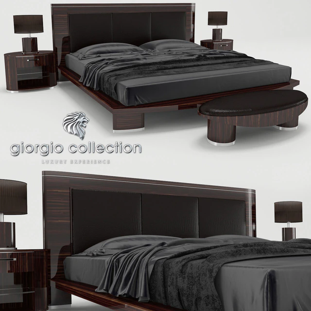 Bed Giorgio Collection series Luna — Descargar