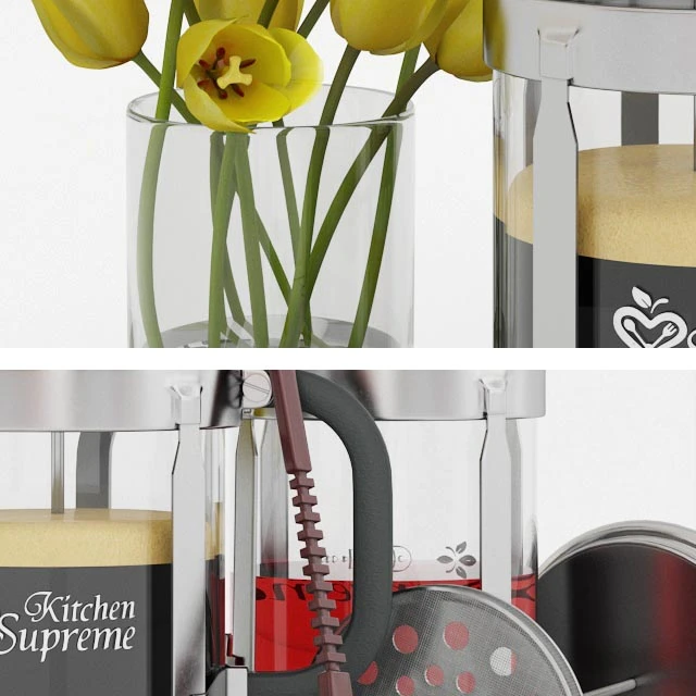 French Press Coffee &Tea Maker, Kitchen supreme — Descargar