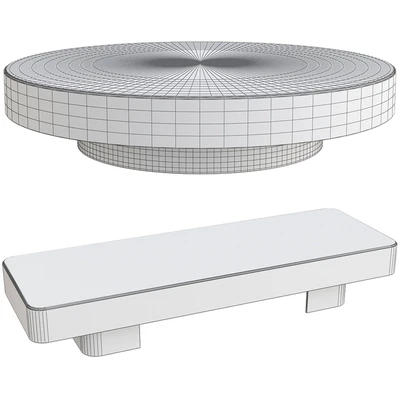Minotti coffee table №38 — Ver 2