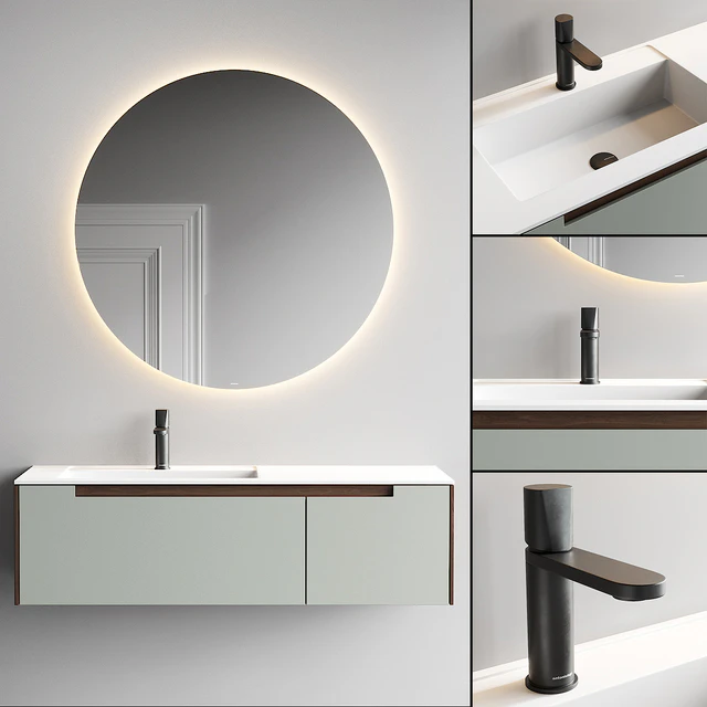 Antonio Lupi Design Orma Vanity Unit Set 2 — Скачать