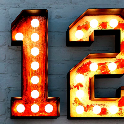 Lighted Metal sign. Set 2 — Вид 7