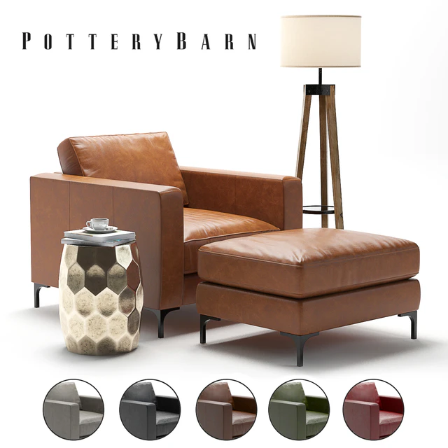 Pottery Barn Jake Armchair — Download