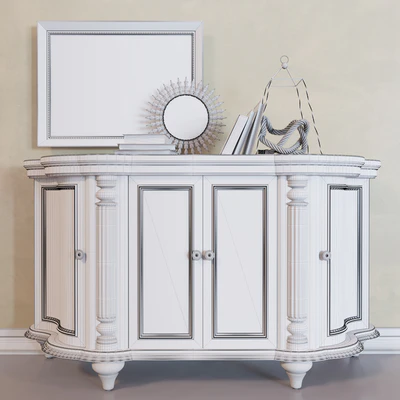 Shaped credenza — Ver 3