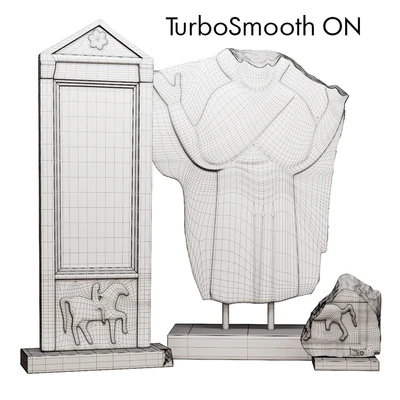 Roman tombstones and marble relief — Ver 5