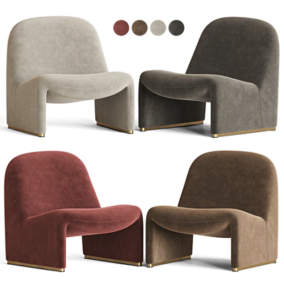 Boucle Alky Lounge Chair Giancarlo Piretti — Ver 5