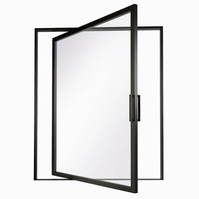 Aluminum pivot door — Descargar