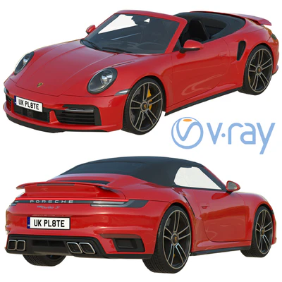 Porsche 911 Turbo S Cabriolet 2021 — Ver 4