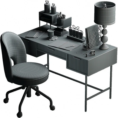 Study Room Desk For Teenager and Kids N01 — Вид 5