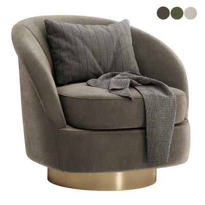 Eichholtz Cervo Swivel Chair — Ver 5