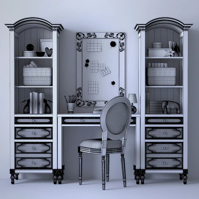 FURNITURE SET FOR BELLINA LEARNING — Ver 2