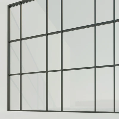 Panoramic windows. Stained glass window 7 — Ver 3