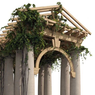 Tuscan Order Vignola Column — Вид 3