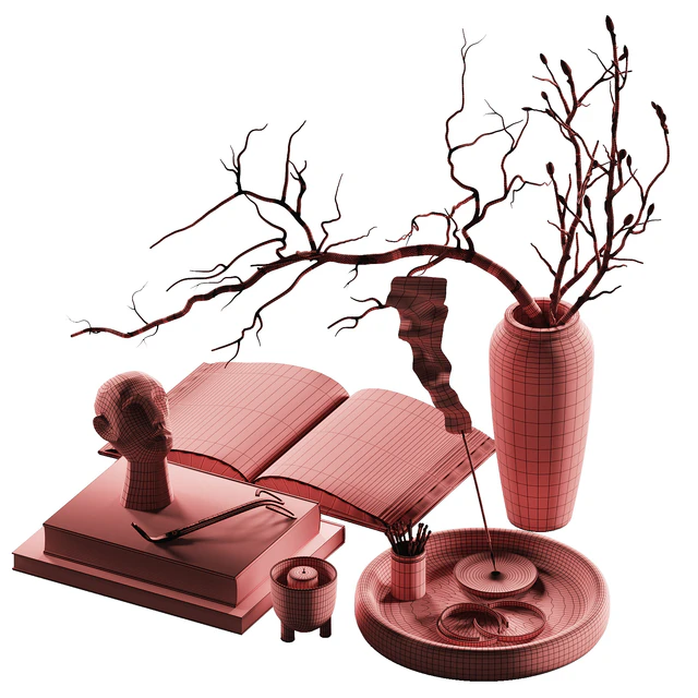 Decorative set for coffee table 47 — Descargar