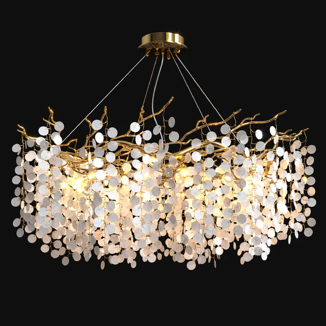 Coins Branching Chandelier — Скачать